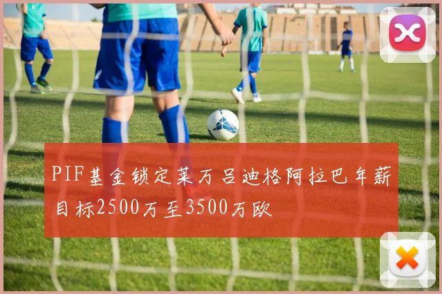 PIF基金锁定莱万吕迪格阿拉巴年薪目标2500万至3500万欧