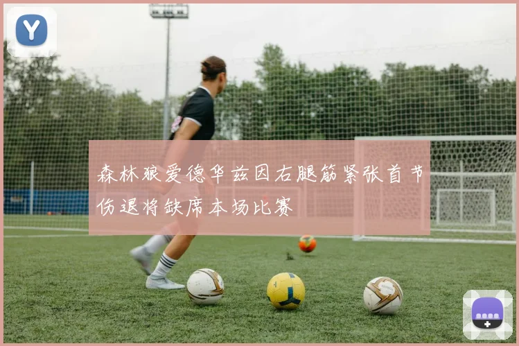 森林狼爱德华兹因右腿筋紧张首节伤退将缺席本场比赛