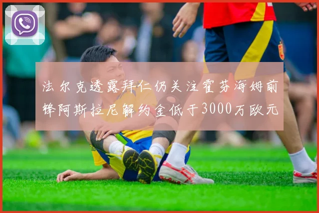 法尔克透露拜仁仍关注霍芬海姆前锋阿斯拉尼解约金低于3000万欧元